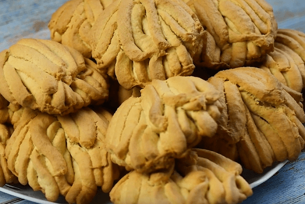 Готовое печенье Хризантемы