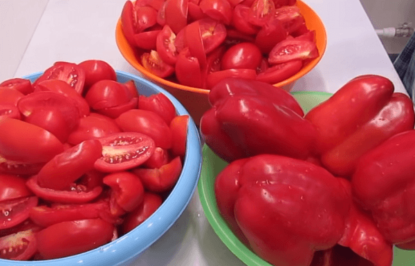 Ингредиенты для томатной пасты
